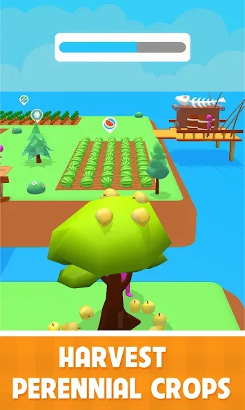 Family Farm Land 3D (Фарм Фэмили 3Д)  [МОД Все открыто] Screenshot 1