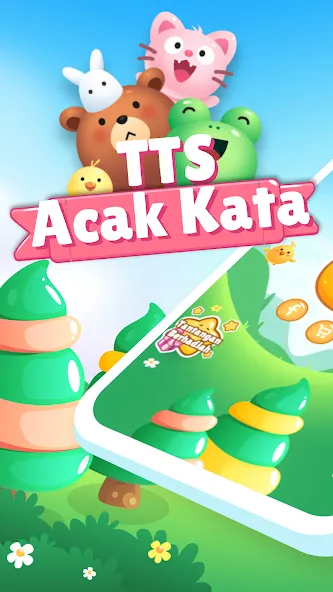 Acak Kata - Teka Teki Silang (Ацак Ката)  [МОД Menu] Screenshot 1