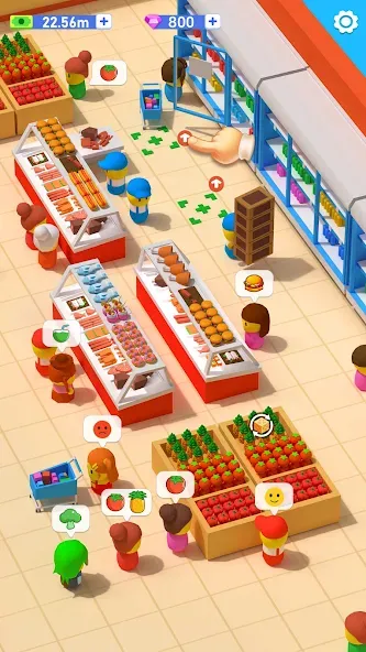 My Idle Supermarket Simulator (Мой Айдл Стор)  [МОД Mega Pack] Screenshot 4