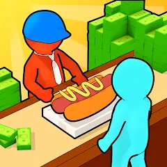 Взломанная My Idle Supermarket Simulator (Мой Айдл Стор)  [МОД Mega Pack] - стабильная версия apk на Андроид