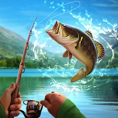 Скачать взломанную Fishing Baron - fishing game  [МОД Mega Pack] - стабильная версия apk на Андроид