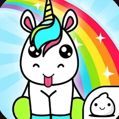 Взлом Unicorn Evolution Merge Kawaii (Юникорн Эволюшн Мерж Кавай)  [МОД Все открыто] - полная версия apk на Андроид