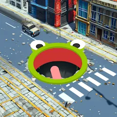 Скачать взломанную Hole.io  [МОД Mega Pack] - полная версия apk на Андроид