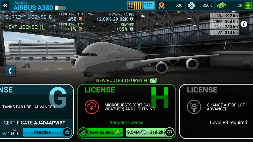 Airline Commander: Flight Game (ЭЙРЛАЙН КОМАНДЕР)  [МОД Все открыто] Screenshot 4