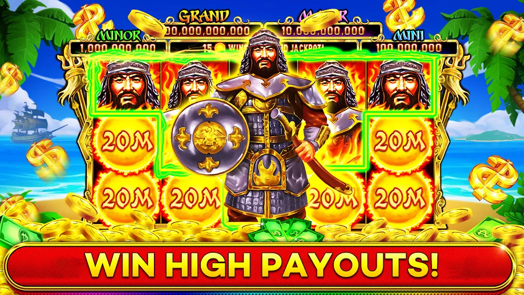 Jackpot Boom Casino Slot Games (Джекпот Бум Казино Игры на Слотмашинах)  [МОД Бесконечные монеты] Screenshot 2