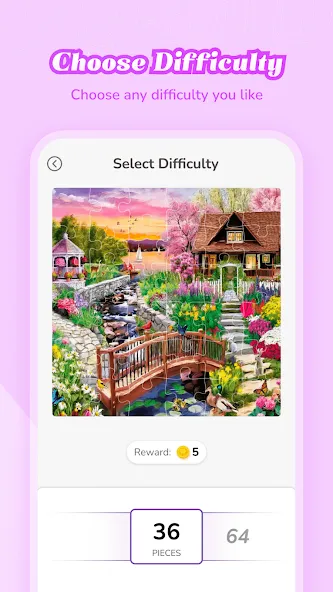 Fantasy Jigsaw - HD Puzzle (Фэнтези Пазл)  [МОД Бесконечные деньги] Screenshot 2