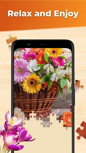 Jigsaw Puzzles HD Puzzle Games  [МОД Mega Pack] Screenshot 1