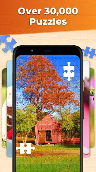 Jigsaw Puzzles HD Puzzle Games  [МОД Mega Pack] Screenshot 2