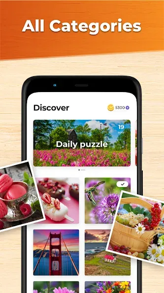 Jigsaw Puzzles HD Puzzle Games  [МОД Mega Pack] Screenshot 3