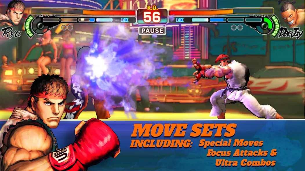 Street Fighter IV CE (Стрит Файтер  СЕ)  [МОД Unlimited Money] Screenshot 2