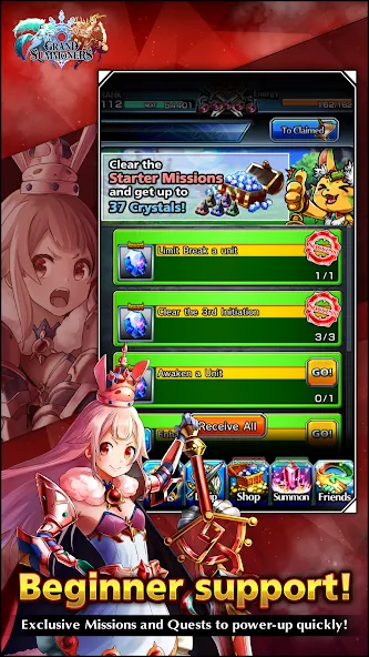 Grand Summoners - Anime RPG (Гранд Саммонерс)  [МОД Mega Pack] Screenshot 5