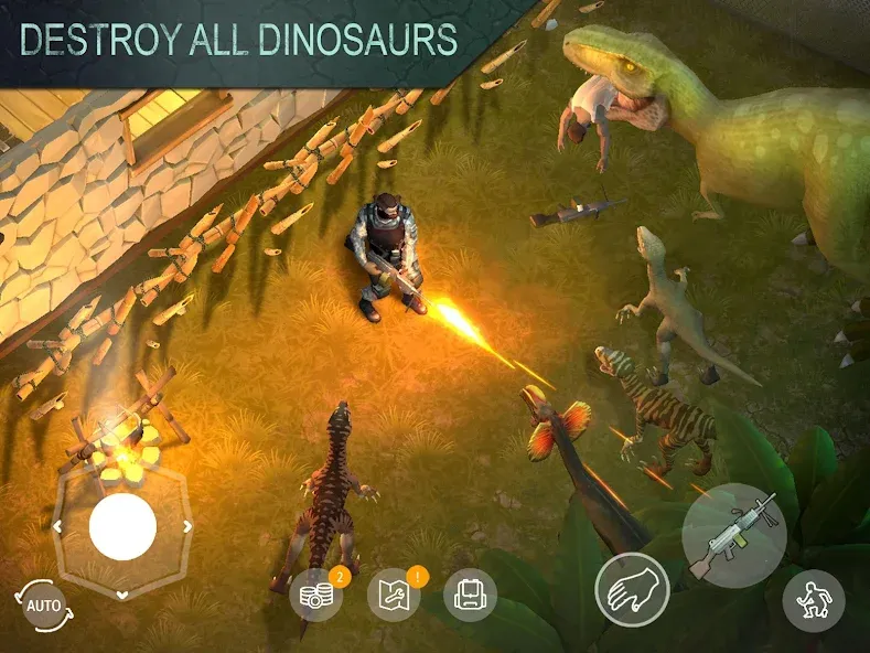 Jurassic Survival (Джурасик Сурвайвал)  [МОД Mega Pack] Screenshot 3