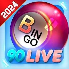 Взломанная Bingo 90 Live : Vegas Slots (Бинго 90 Лайв)  [МОД Много монет] - последняя версия apk на Андроид