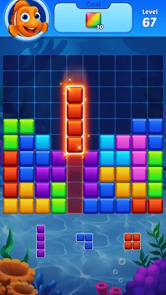 Block Puzzle Ocean  [МОД Unlocked] Screenshot 4