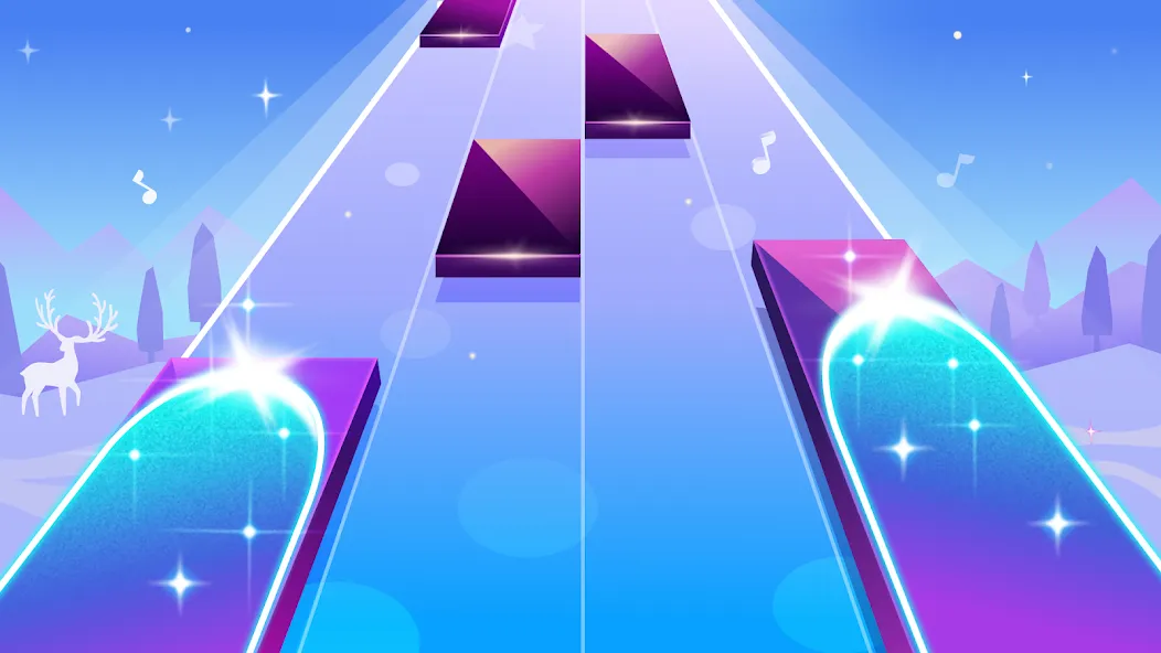 Magic Music Tiles, Piano Tiles  [МОД Много монет] Screenshot 1