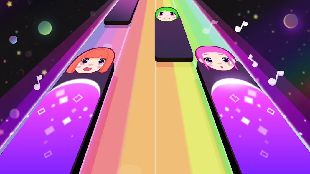 Magic Music Tiles, Piano Tiles  [МОД Много монет] Screenshot 3