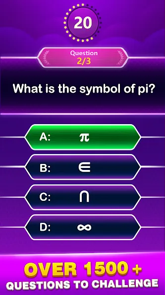 Math Trivia - Quiz Puzzle Game (Математические загадки)  [МОД Unlimited Money] Screenshot 2