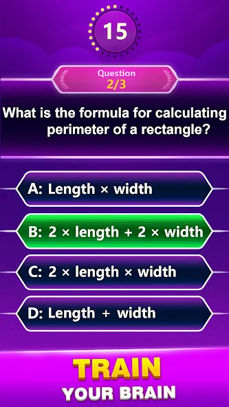 Math Trivia - Quiz Puzzle Game (Математические загадки)  [МОД Unlimited Money] Screenshot 3