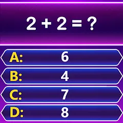 Скачать взломанную Math Trivia - Quiz Puzzle Game (Математические загадки)  [МОД Unlimited Money] - стабильная версия apk на Андроид