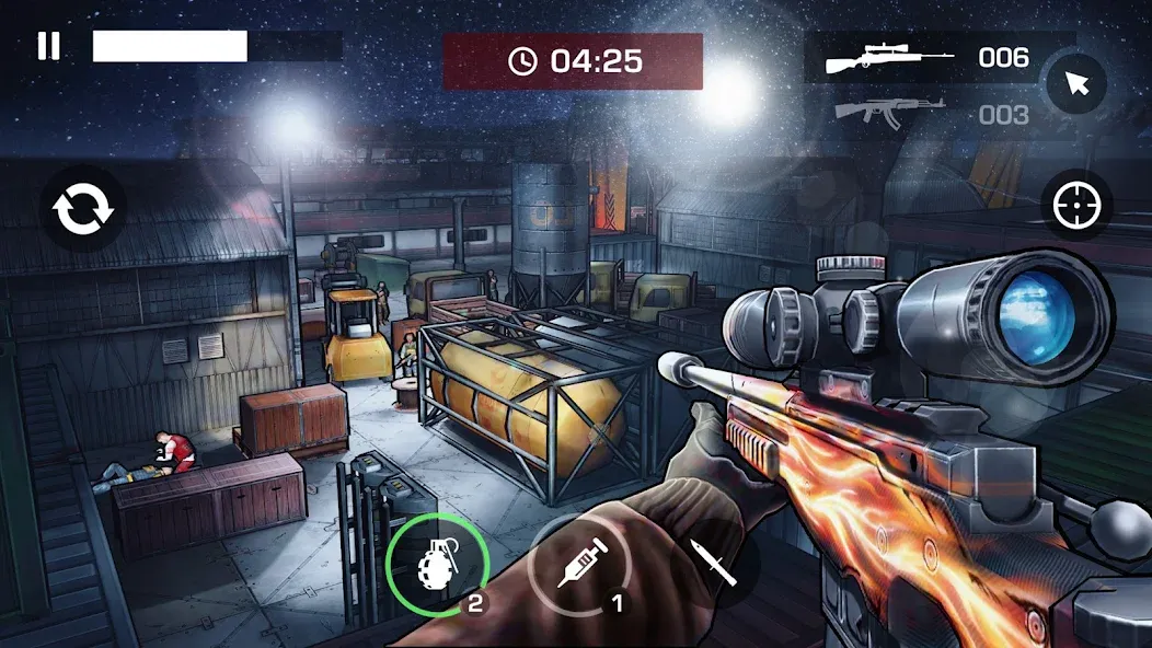 Gun Shooting Games Offline FPS (Ган 2)  [МОД Mega Pack] Screenshot 2