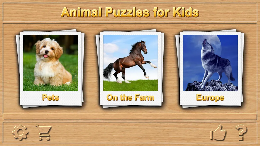 Animal Puzzles for Kids  [МОД Mega Pack] Screenshot 1