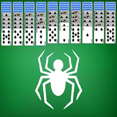 Скачать взломанную Spider Solitaire  [МОД Меню] - полная версия apk на Андроид