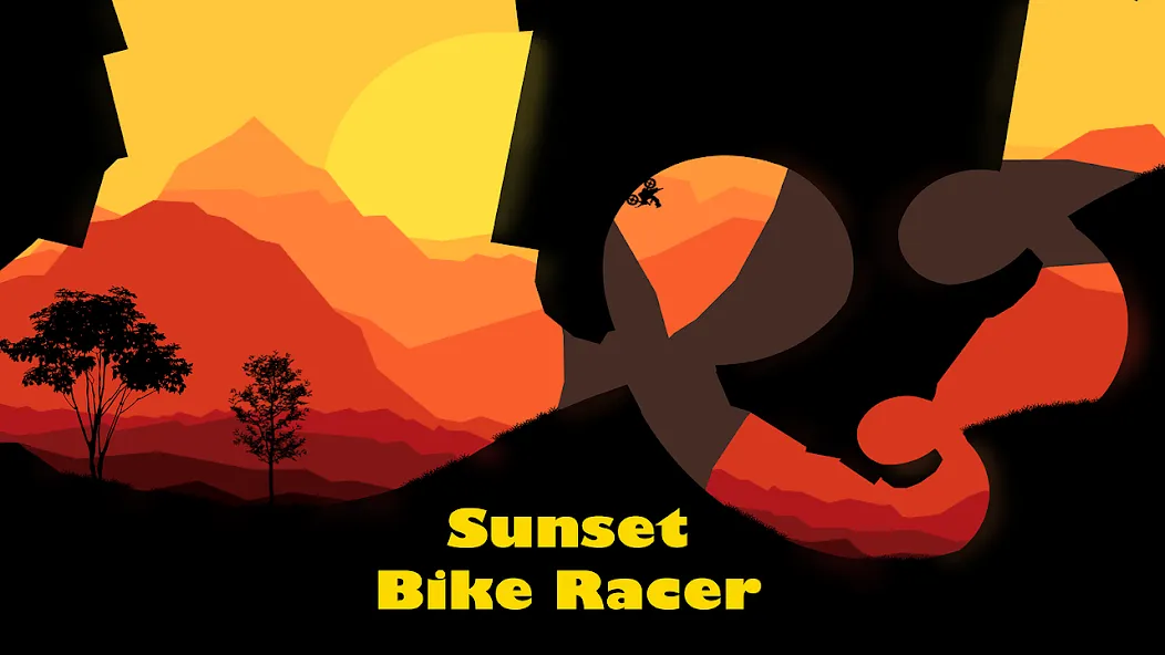 Sunset Bike Racer - Motocross (Сансет Байк Рейсер)  [МОД Unlimited Money] Screenshot 1