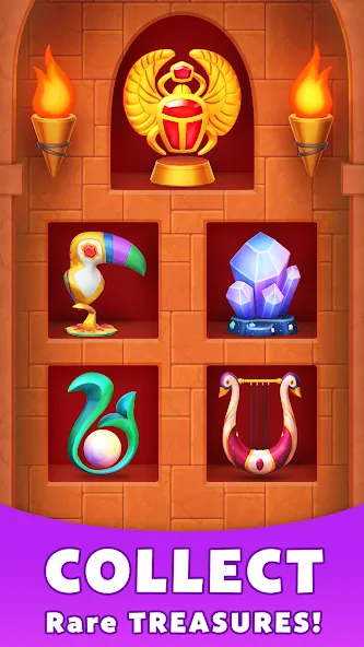 Treasure Party: Puzzle Fun! (Трежер Пати)  [МОД Menu] Screenshot 5