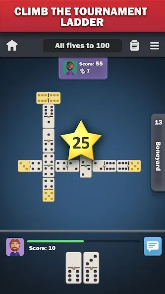 Dominoes online - play Domino!  [МОД Все открыто] Screenshot 3