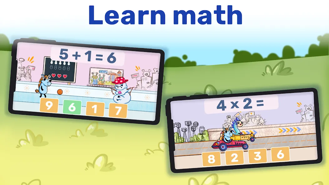 Math&Logic games for kids  [МОД Много монет] Screenshot 2