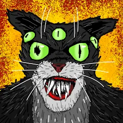 Скачать взломанную Cat Fred Evil Pet. Horror game  [МОД Бесконечные деньги] - последняя версия apk на Андроид