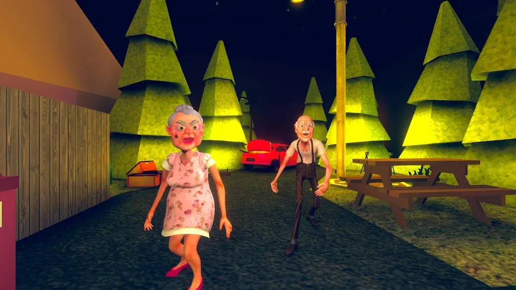 Grandpa And Granny Two Hunters (Дедушка и бабушка  два охотника)  [МОД Бесконечные деньги] Screenshot 1