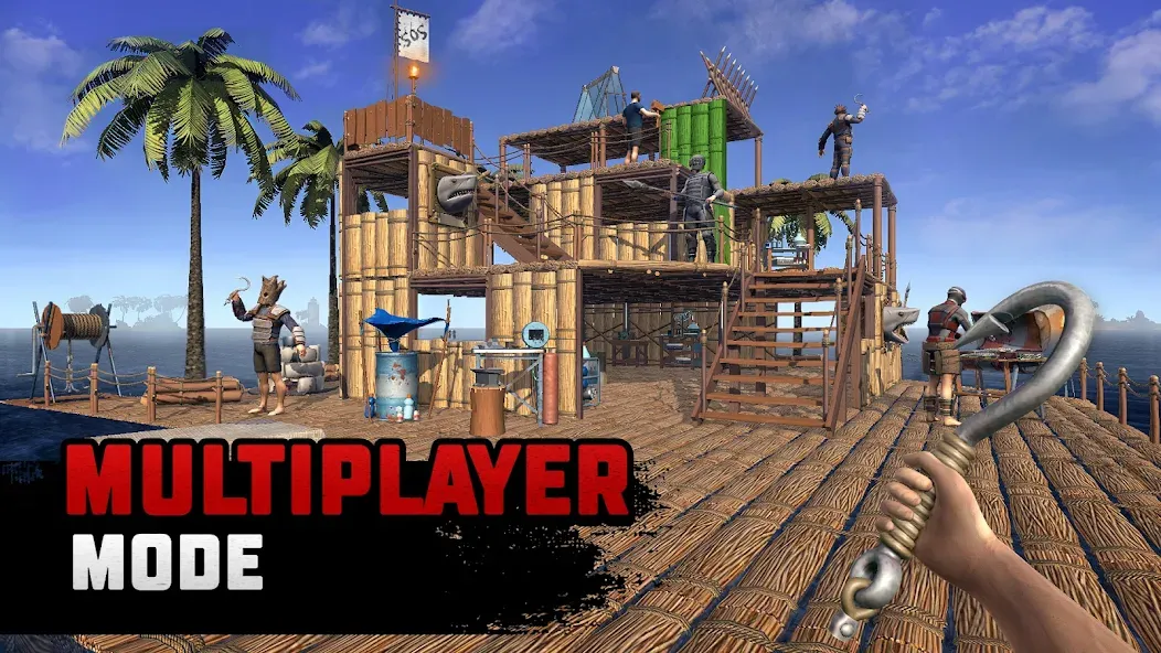 Raft® Survival: Multiplayer (Рафт Сурвивал)  [МОД Unlimited Money] Screenshot 2