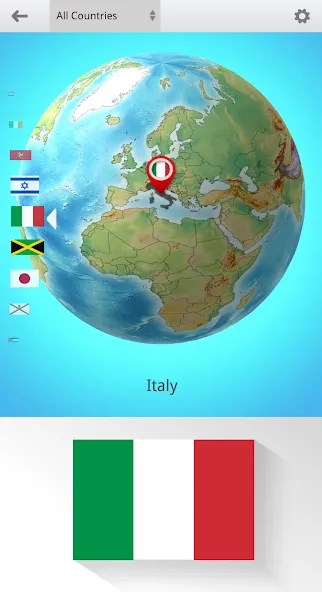 Flags On the Globe  [МОД Все открыто] Screenshot 4