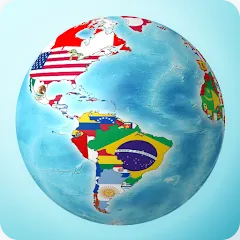 Взлом Flags On the Globe  [МОД Все открыто] - полная версия apk на Андроид