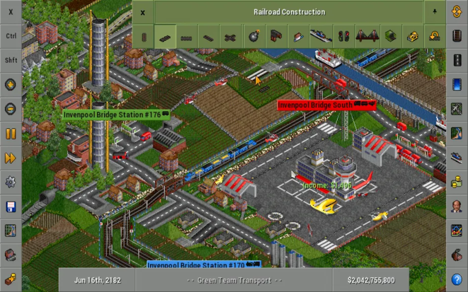 OpenTTD (Открой ТТД)  [МОД Unlocked] Screenshot 1