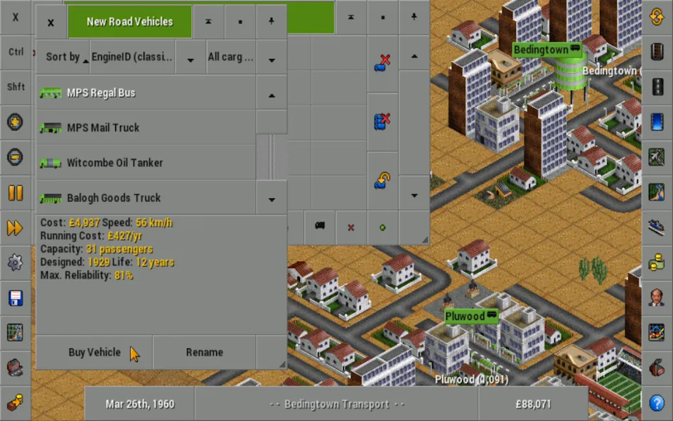 OpenTTD (Открой ТТД)  [МОД Unlocked] Screenshot 2