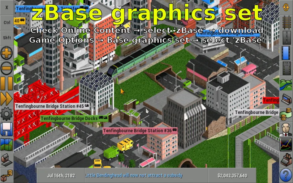 OpenTTD (Открой ТТД)  [МОД Unlocked] Screenshot 3