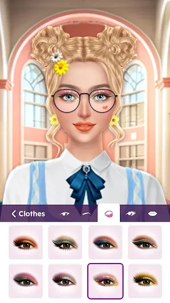 College Dress Up for Girls (Капель Макеовер)  [МОД Unlocked] Screenshot 4