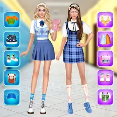 Взломанная College Dress Up for Girls (Капель Макеовер)  [МОД Unlocked] - полная версия apk на Андроид