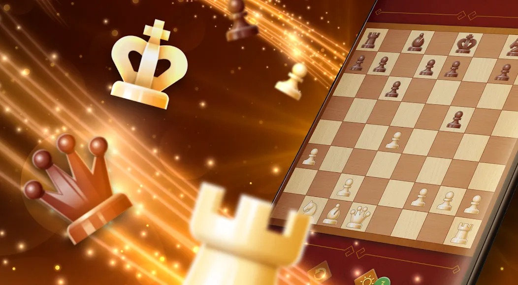 Chess Online - Clash of Kings  [МОД Бесконечные монеты] Screenshot 1