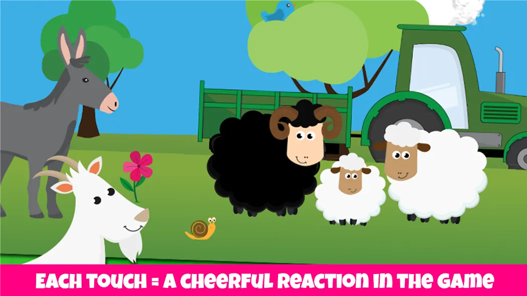 Farm animals game for babies  [МОД Unlimited Money] Screenshot 1