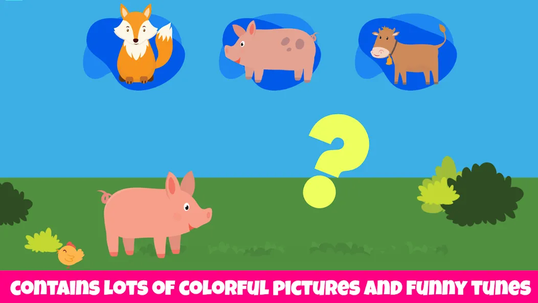 Farm animals game for babies  [МОД Unlimited Money] Screenshot 4