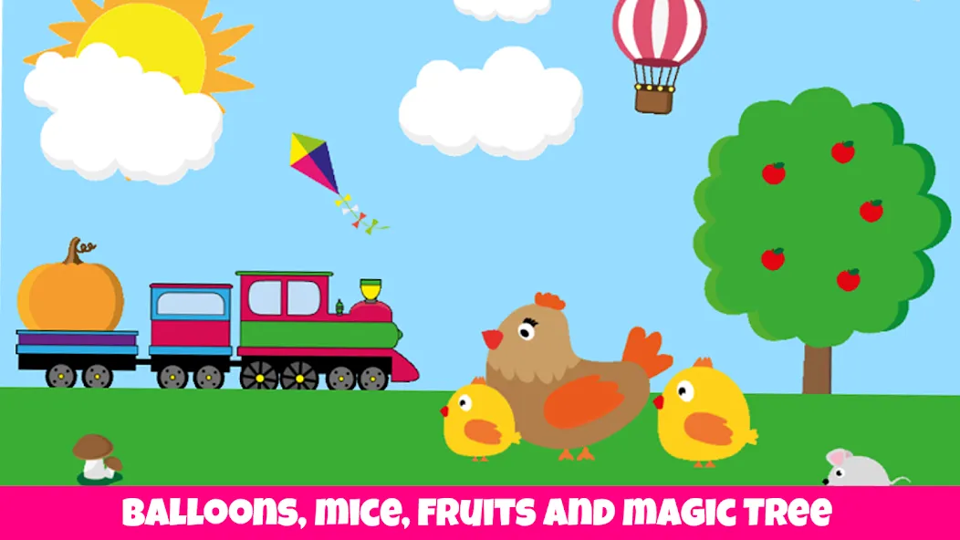 Animals, kids game from 1 year  [МОД Много денег] Screenshot 5