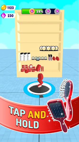 Hole and Fill: Collect Master! (Хол и Филл)  [МОД Unlocked] Screenshot 4