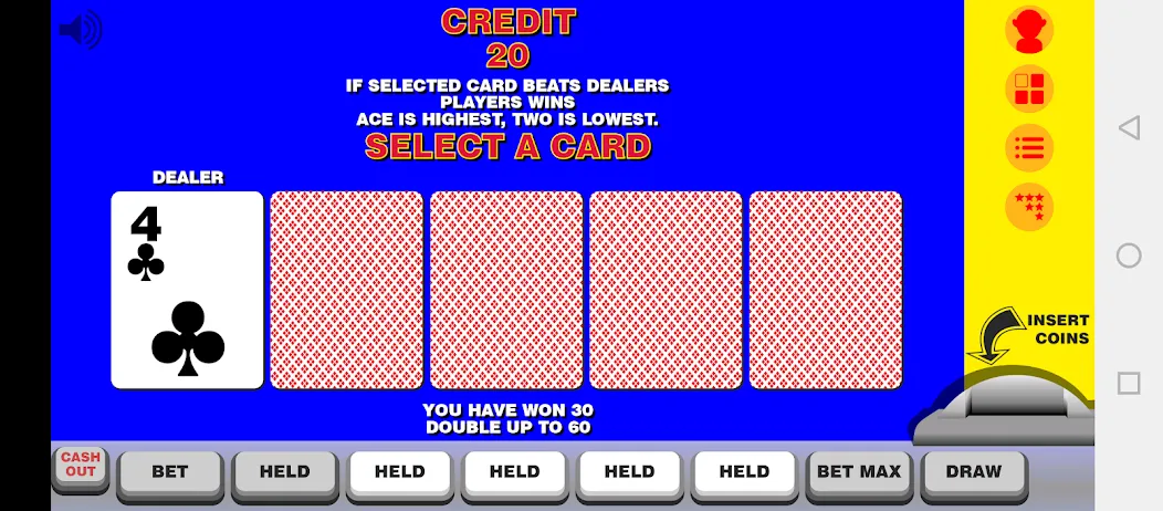 Video Poker with Double Up  [МОД Бесконечные монеты] Screenshot 3