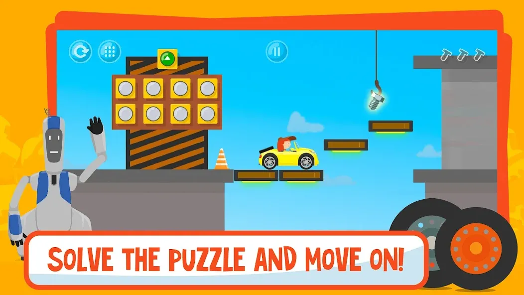 McWheelie logic games for kids  [МОД Unlimited Money] Screenshot 1