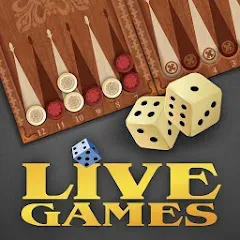 Скачать взлом Backgammon LiveGames online  [МОД Бесконечные монеты] - полная версия apk на Андроид