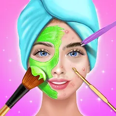 Взломанная BFF Makeover - Spa & Dress Up  [МОД Меню] - полная версия apk на Андроид