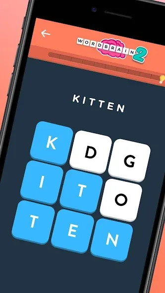 WordBrain 2 - word puzzle game (ВордБрейн 2)  [МОД Все открыто] Screenshot 1